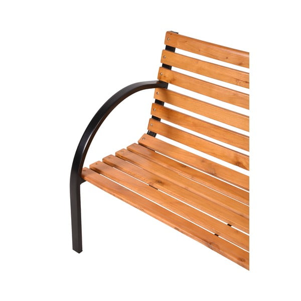 Dřevěná zahradní lavice s ocelovou konstrukcí Garden Pleasure Bellevue-image-1