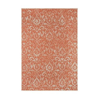Oranžovo-béžový venkovní koberec NORTHRUGS Hatta, 140 x 200 cm