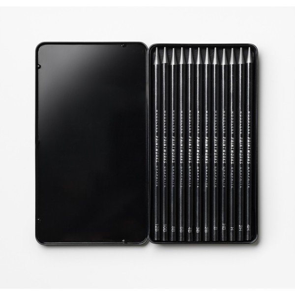 Tužky v sadě 12 ks Graphite – Printworks