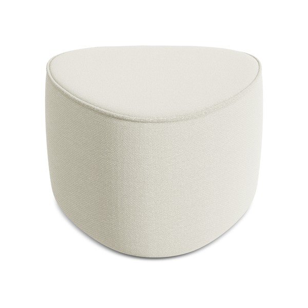 Krémový taburet Keo – Makamii-image-1
