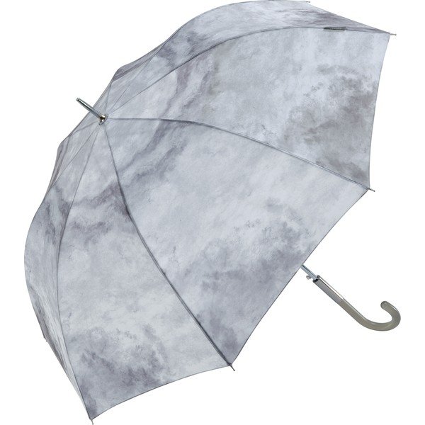 Šedý větruodolný deštník Ambiance Cloud Effect, ⌀ 122 cm