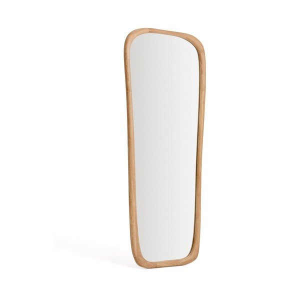 Nástěnné zrcadlo s dřevěným rámem 61x158 cm Alura – Kave Home