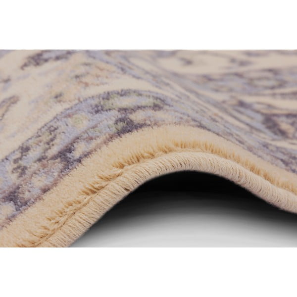 Krémový vlněný koberec 160x240 cm Philip – Agnella-image-2