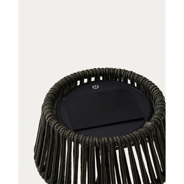 LED stolní /přenosné solární venkovní svítidlo ø 11 cm Aldet – Kave Home-image-4