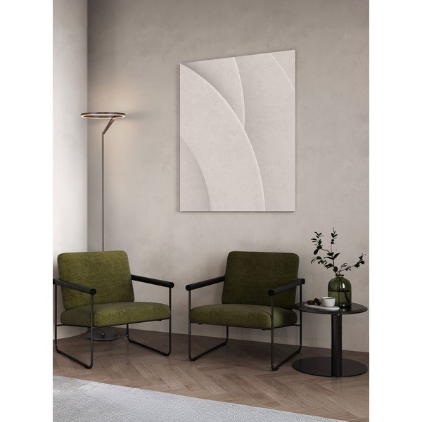 Hliníková LED stmívatelná stojací lampa ve stříbrné barvě (výška 168 cm) Tilia – Nova Luce-image-1