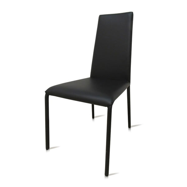 Černá židle Christal