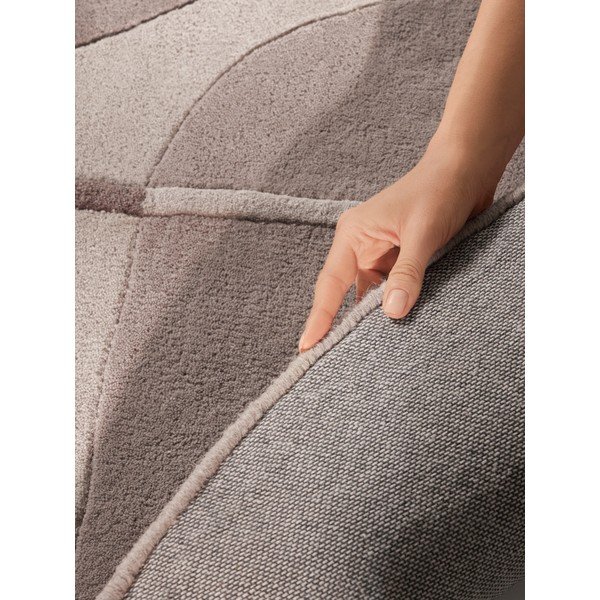 Fialový vlněný kulatý koberec ø 200 cm Virelle – Villeroy&Boch-image-2