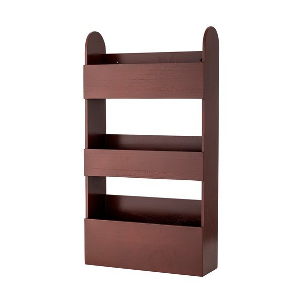 Červená dětská knihovna z masivu pavlovnie 38x70x12 cm Moris – Bloomingville Mini