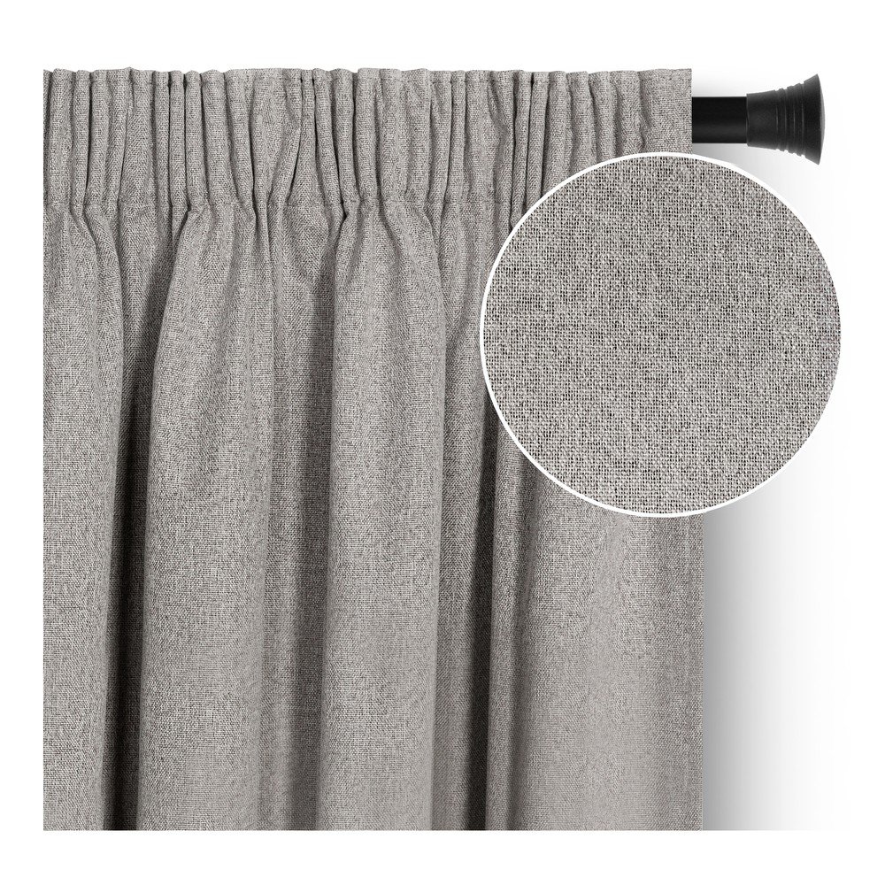 Taupe zatemňovací závěs 140x250 cm Corita – Restilo