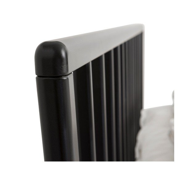 Černá ručně vyráběná postel z masivního březového dřeva Kiteen Melodia, 160 x 200 cm-image-4