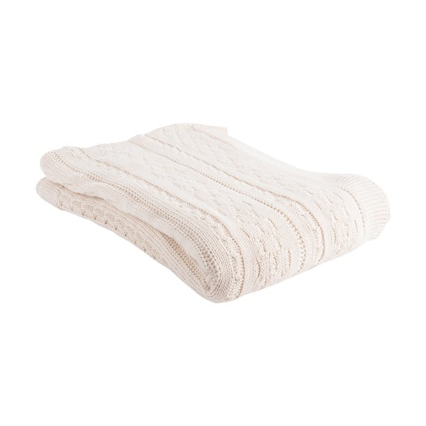 Bavlněná pletená deka 130x170 cm Twisted   – PT LIVING