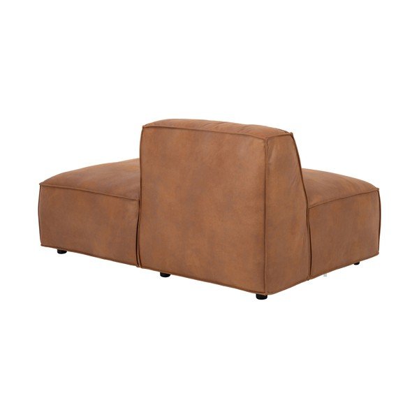 Koňakově hnědý modul pohovky (levý roh) Fairfield Kentucky – Bonami Selection-image-4