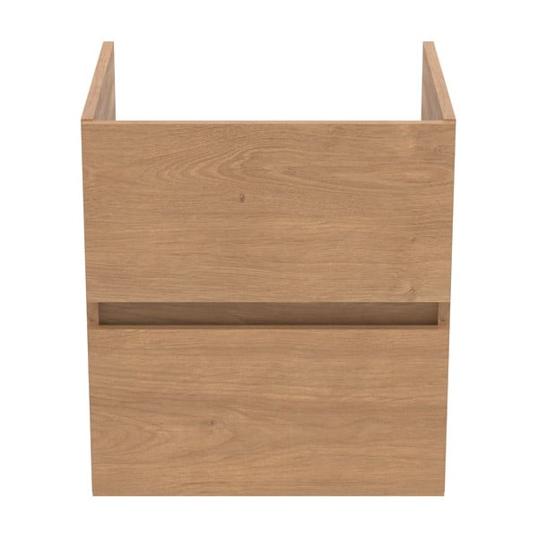 Závěsná skříňka pod umyvadlo v dekoru dubu v přírodní barvě 50x55 cm Eurovit+ – Ideal Standard