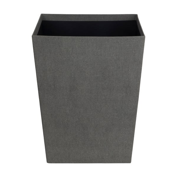 Šedý odpadkový koš Sofia Canvas Paper Laminate – Bigso