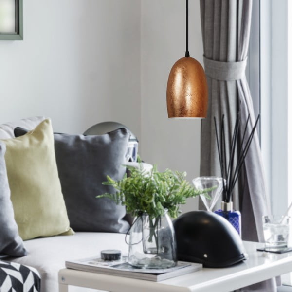 Stropní svítidlo v měděné barvě Sotto Luce UME Elementary-image-1