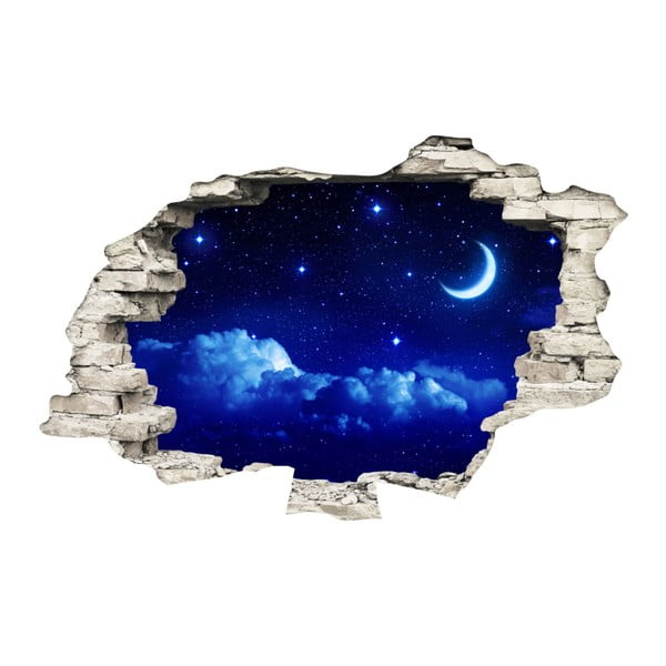 Samolepka Ambiance Romantic Moons, 60 x 90 cm-image-1