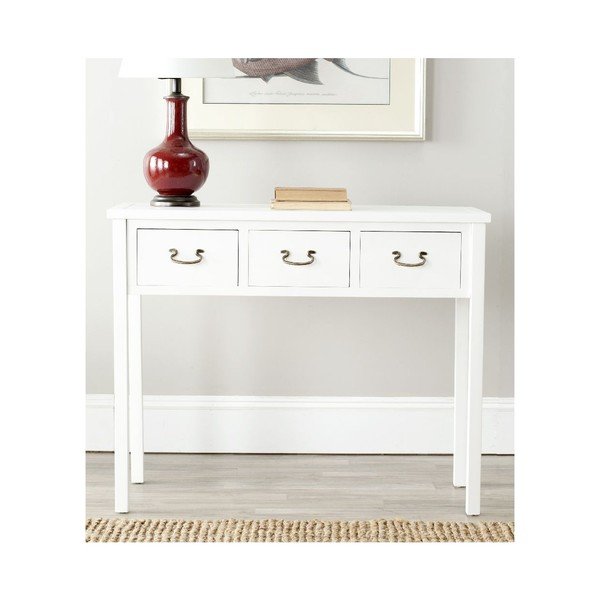 Bílý konzolový stolek Safavieh Riley-image-2