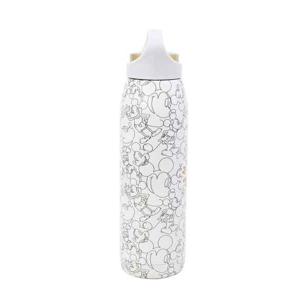 Bílá nerezová dětská termoska 665 ml Mickey Mouse – STOR-image-1
