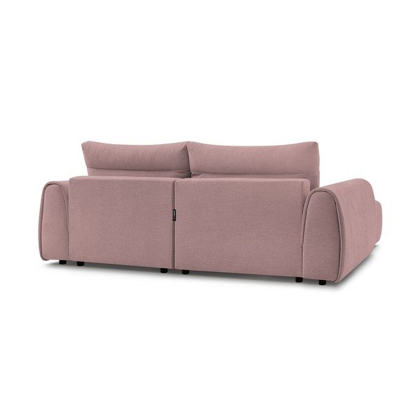 Světle růžová rohová pohovka Aden – Bobochic Paris-image-4