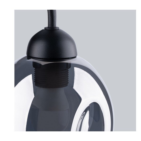 Černé nástěnné svítidlo ø 25 cm Garten – Sollux-image-4