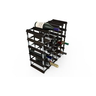 Regál na víno z jasanového dřeva na 30 lahví - RTA
