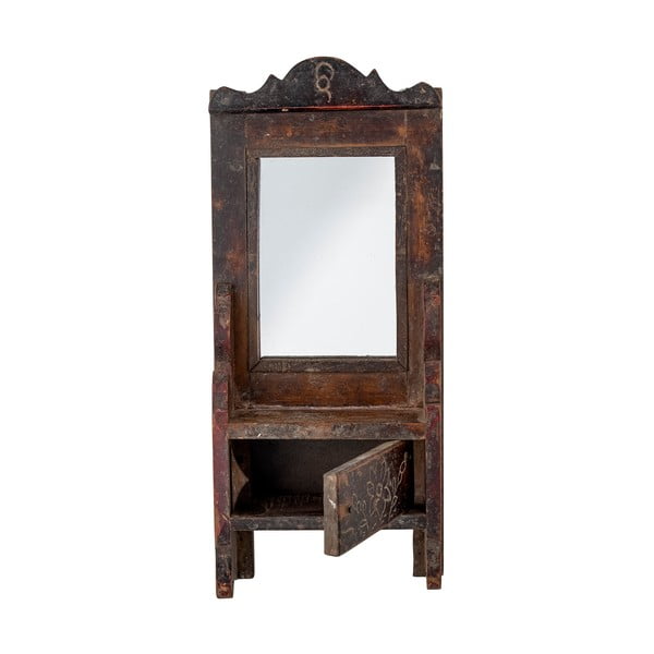 Nástěnné zrcadlo s dřevěným rámem 17,5x43 cm Sehar – Bloomingville-image-2