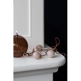 Skleněná olejová lampa (výška 11 cm) Aura – Mette Ditmer Denmark