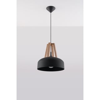 Černo-béžové závěsné svítidlo Nice Lamps Olla