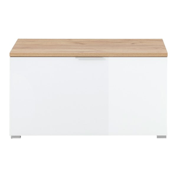 Bílý botník v dekoru dubu s lavicí Telde - Germania-image-2