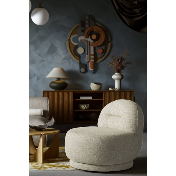 Béžové křeslo Ovo – Miuform-image-1