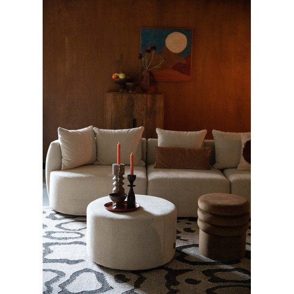 Béžová podnožka Rocca – Dutchbone-image-1