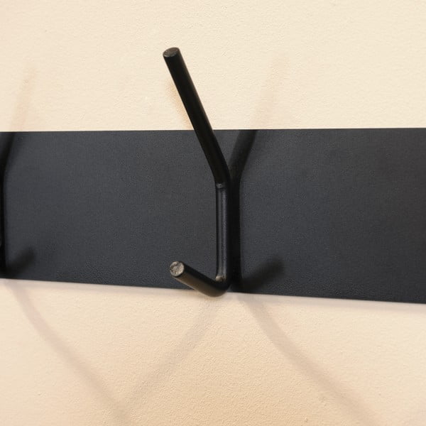 Černý kovový nástěnný věšák 40 cm Fusion – Spinder Design-image-2