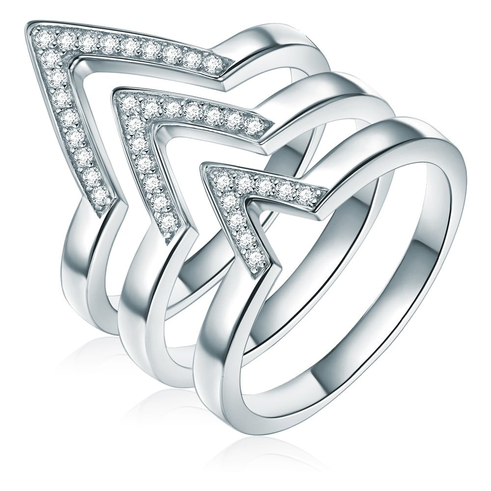Trojitý prsten Ines Cavalera Luisa, vel. 58
