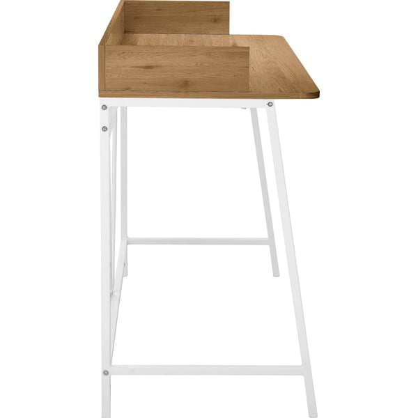 Pracovní stůl s deskou v dubovém dekoru 50x120 cm Savona – Støraa-image-2