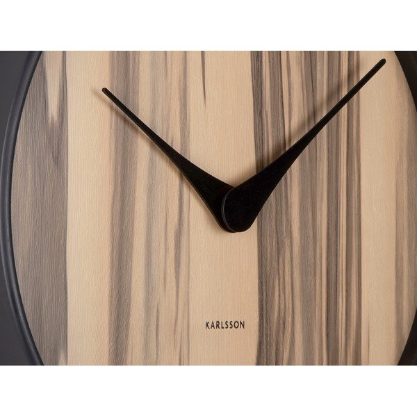 Nástěnné hodiny ø 40 cm  Wood Melange – Karlsson-image-3