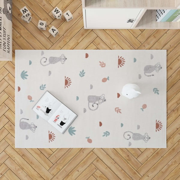 Dětský koberec Nattiot Little Wild Monkey, 120 x 170 cm-image-3