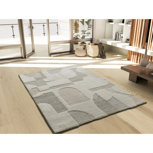 Béžovo-krémový koberec 120x170 cm Verona – Universal-image-2