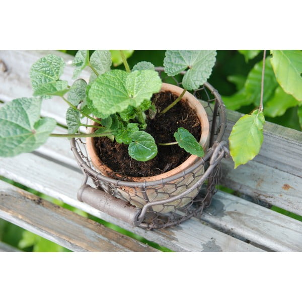 Ručně vyrobený květináč z terakoty ø 12 cm – Esschert Design-image-4