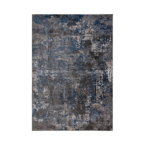 Modrošedý koberec Flair Rugs Wonderlust, 80 x 150 cm