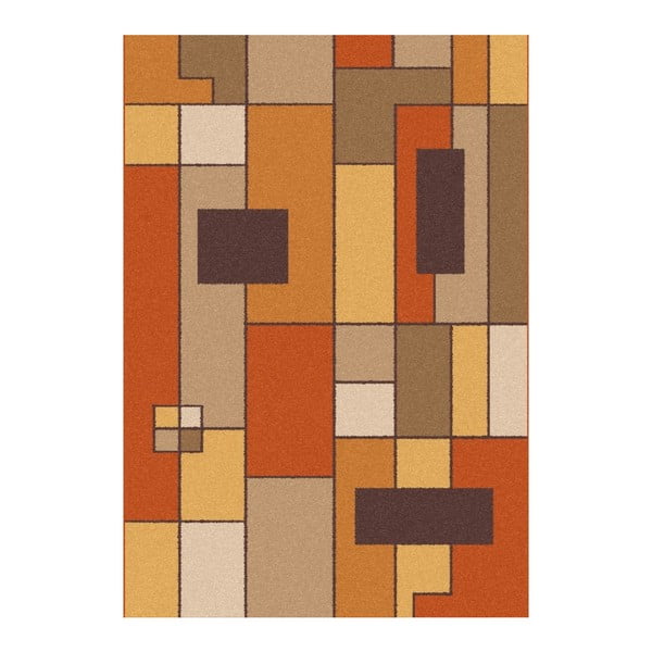 Oranžovohnědý koberec Universal Boras Rust, 190 x 280 cm