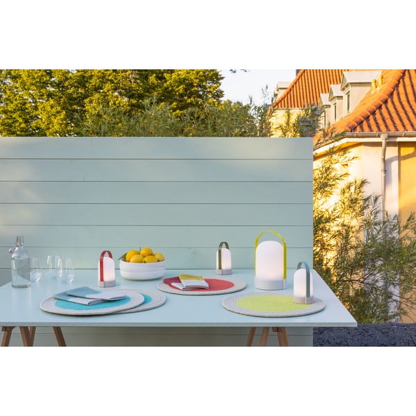 Bílá LED stmívatelná stolní lampa (výška 15 cm) Uri – Remember-image-1