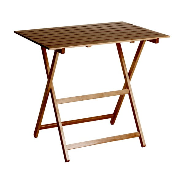 Skládací stůl z bukového dřeva Valdomo King 60 x 80 cm