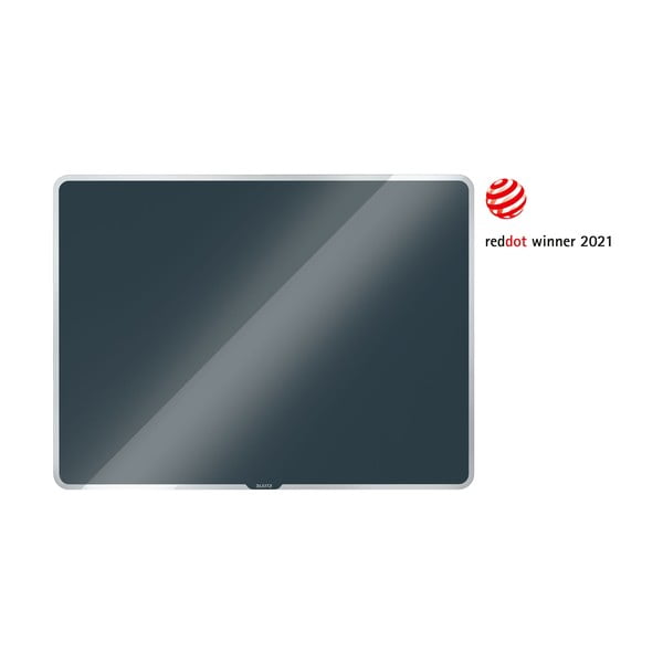 Šedá skleněná magnetická tabule Leitz Cosy, 60 x 40 cm-image-2