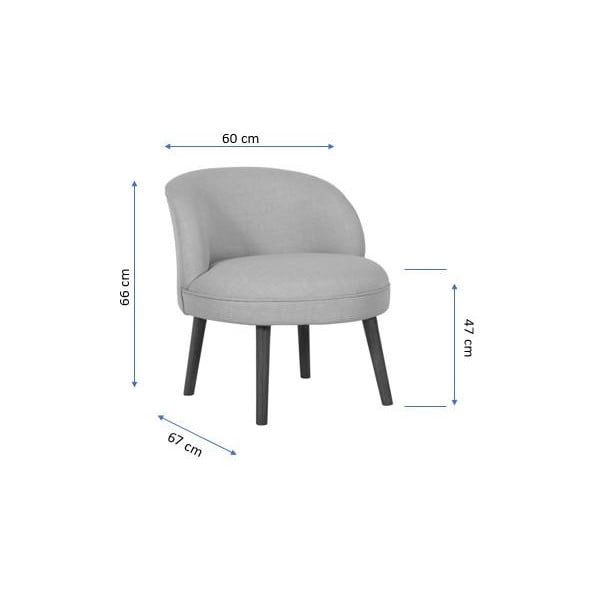 Béžové křeslo Nice – Artie-image-4