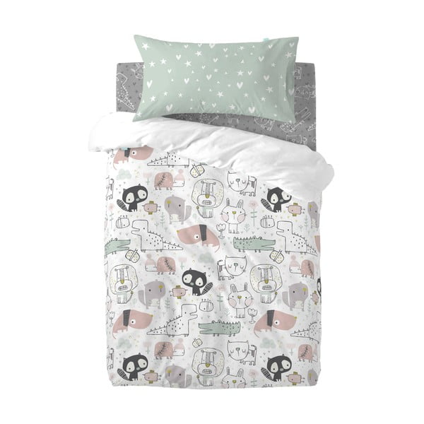 Dětské bavlněné prostěradlo Moshi Moshi Best Buddies, 60 x 120 cm-image-2