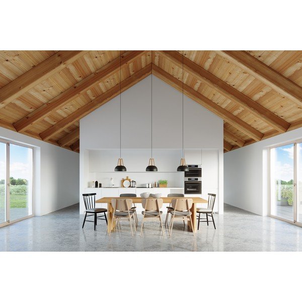 Černo-béžové závěsné svítidlo Sollux Olla-image-4