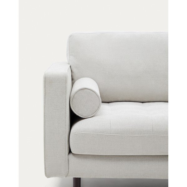 Žinylková pohovka šedobéžová 222 cm Debra – Kave Home-image-4