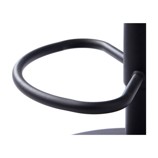 Tmavě šedá barová židle s nastavitelnou výškou Nolan – Unique Furniture-image-4