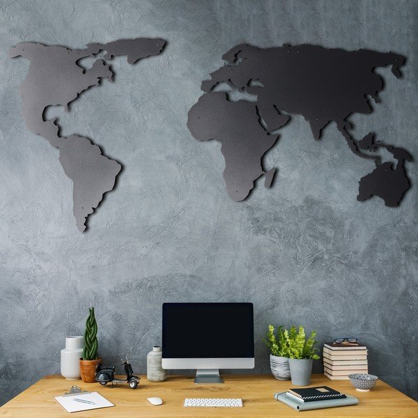 Nástěnná mapa 120x60 cm Silhouette – Bystag-image-4