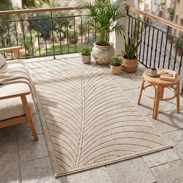 Béžový vnitřní a venkovní běhoun 80x250 cm Nova 1204 – Ayyildiz Carpets-image-1